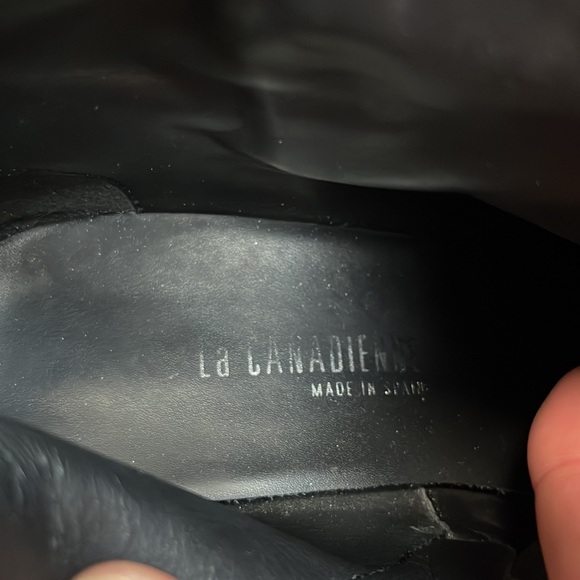 La Canadienne Pacheco Waterproof Leather Bootie Black, Size 38 - 8 US - Picture 7 of 7